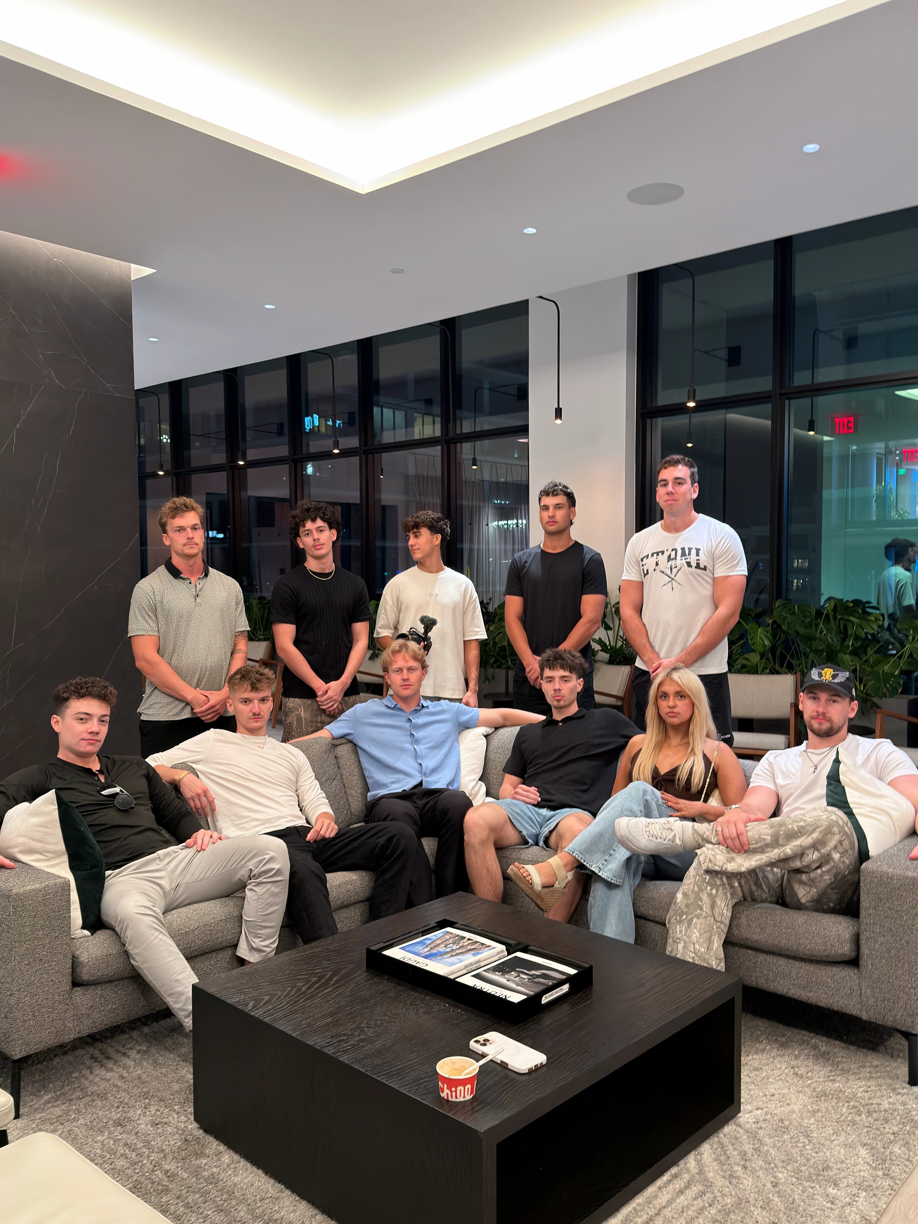 The Content Economy group hanging out together