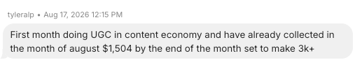 Content Economy member result