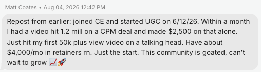 Content Economy member result